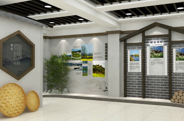 獅子村便民服務中心及村史館設計-村史館設計、便民服務中心設計